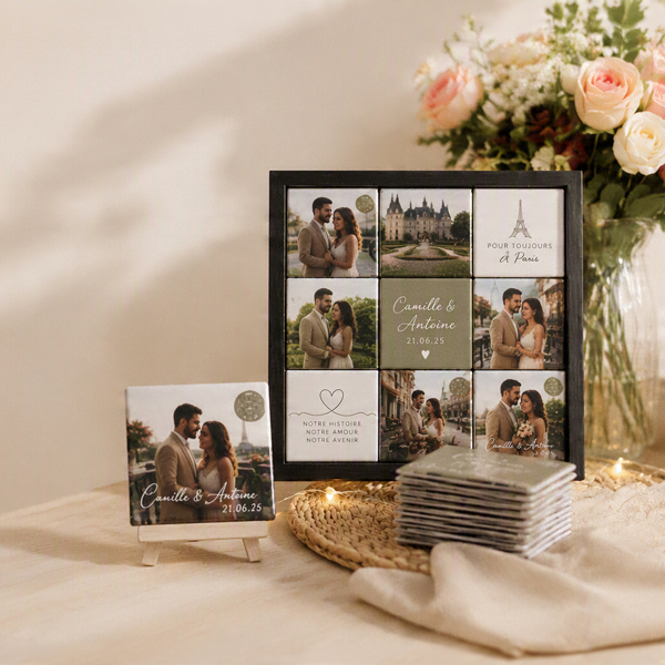 photo mariage aimant
